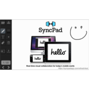 SyncPad - Real-Time Whiteboard Collaboration App for iOS icon