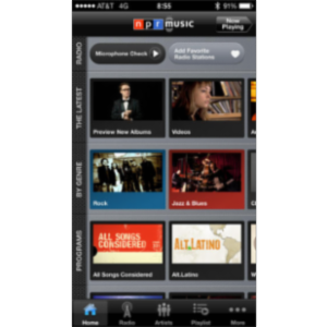 NPR Music App for iOS icon