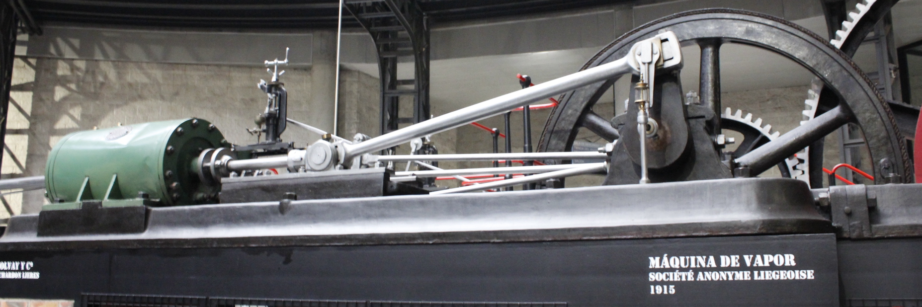 Steam Engine, Museo de la minería y la industria, Asturias, Spain